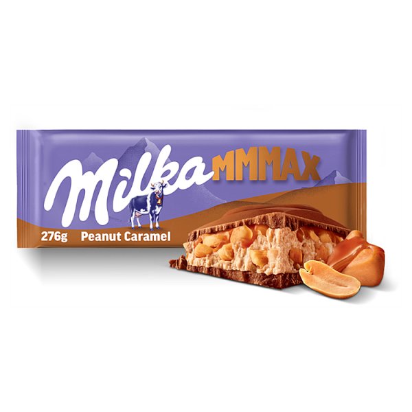 Milka Peanut Caramel Czekolada Mleczna Z Karmelem I Orzeszkami Ziemnymi 276 G