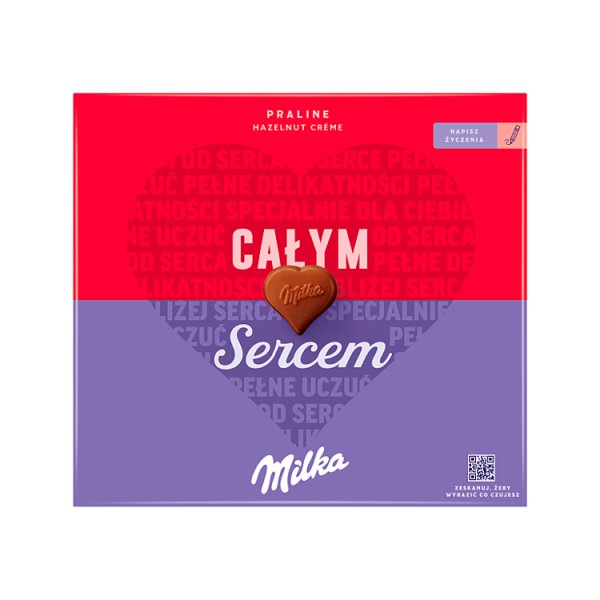 Milka Czekoladki Mleczne Z Nadzieniem Z Orzechów Laskowych 110 G