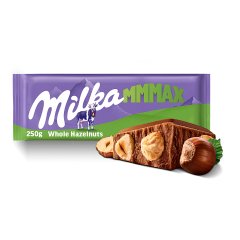 Milka Mmmax Whole Hazelnuts Czekolada Mleczna 250 G