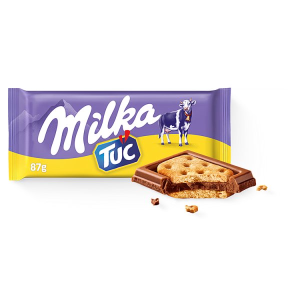 Milka Tuc Czekolada Mleczna 87 G