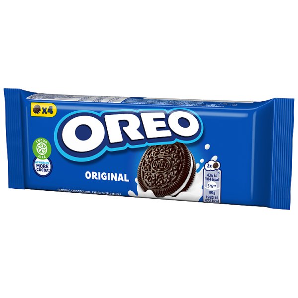 Oreo Original Ciastka Kakaowe Z Nadzieniem O Smaku Waniliowym 44 G