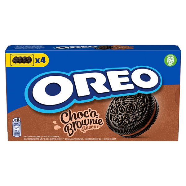 Oreo Ciastka Kakaowe Z Nadzieniem Kakaowym 176 G (16 Sztuk)