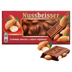 Nussbeisser Czekolada Mleczna Z Całymi Migdałami 100 G