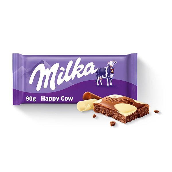 Milka Happy Cow Czekolada Mleczna 90 G