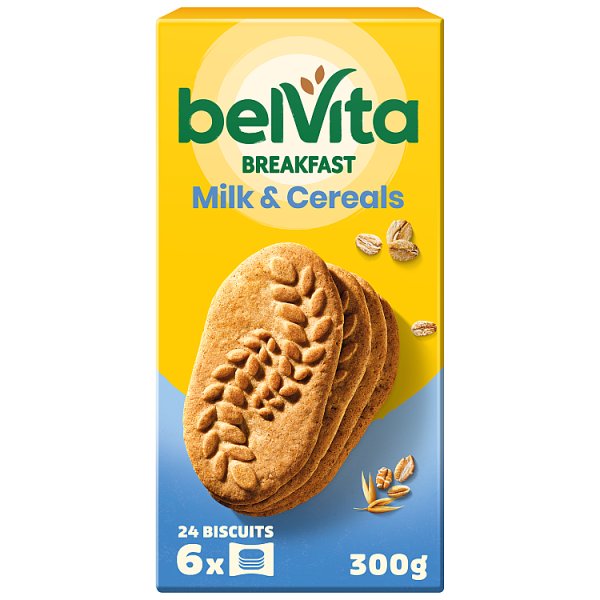 Belvita Breakfast Ciastka Zbożowe Z Mlekiem 300 G
