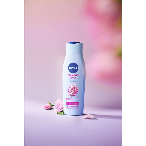Nivea Diamond Gloss Szampon pielęgnujący do włosów 400ml