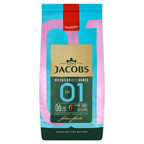 Jacobs No 1 Kawa ziarnista palona 1000 g