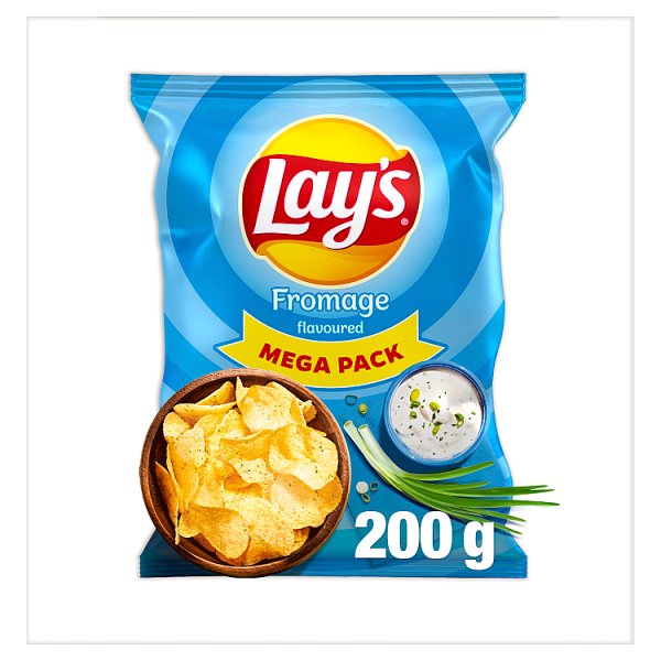 Lay&#039;s Chipsy ziemniaczane o smaku śmietankowego serka z ziołami 200 g