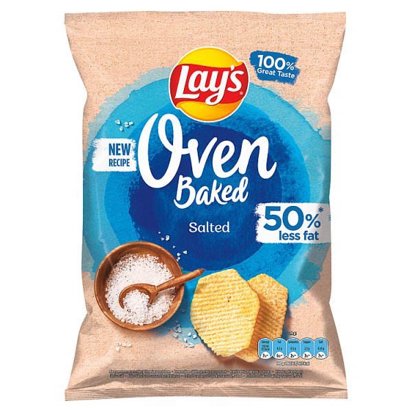 Lay&#039;s Oven Baked Pieczone formowane chipsy ziemniaczane solone 110 g