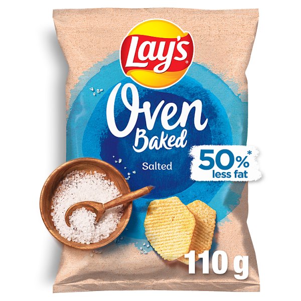 Lay&#039;s Oven Baked Pieczone formowane chipsy ziemniaczane solone 110 g