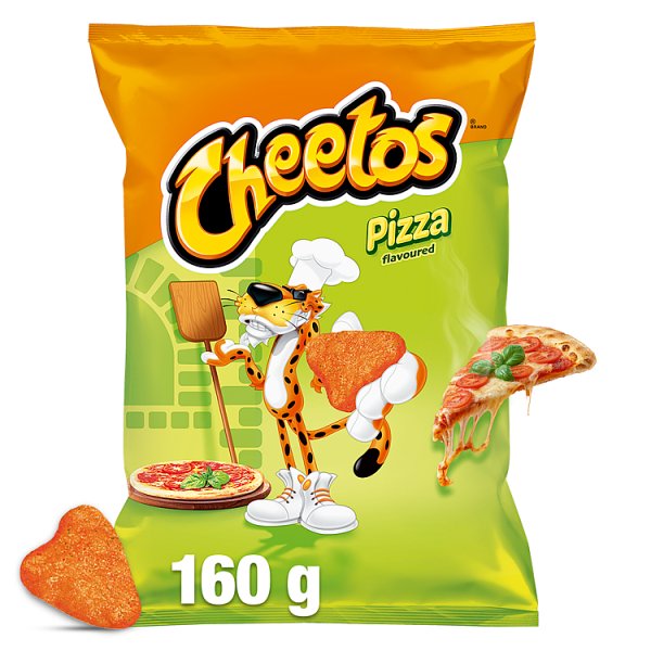 Cheetos Chrupki kukurydziane o smaku pizzy 160 g