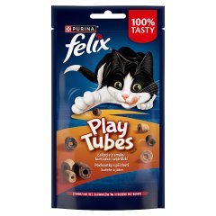 Felix Play Tubes Łakocie o smaku kurczaka i wątróbki 50 g