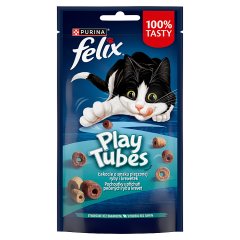 Felix Play Tubes Łakocie o smaku pieczonej ryby i krewetek 50 g