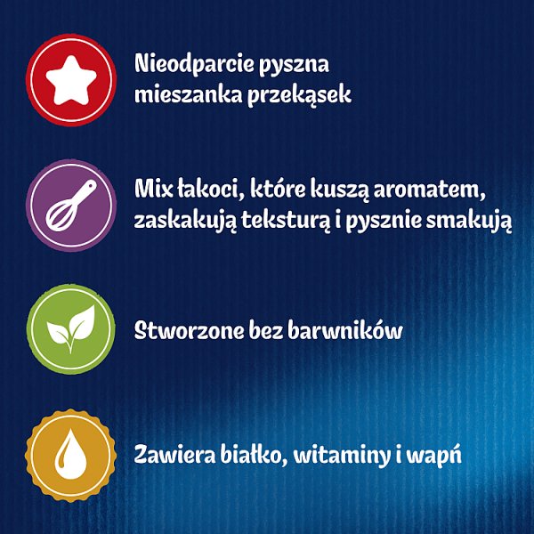 Felix Party Mix Dairy Delight Przekąski o smaku mleka jogurtu i sera 60 g