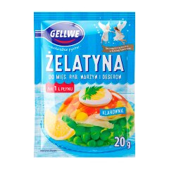 Gellwe Żelatyna 20 g