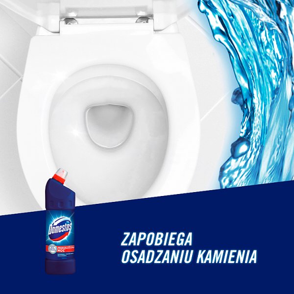 Domestos Przedłużona Moc Original Płyn czyszcząco-dezynfekujący 1 l