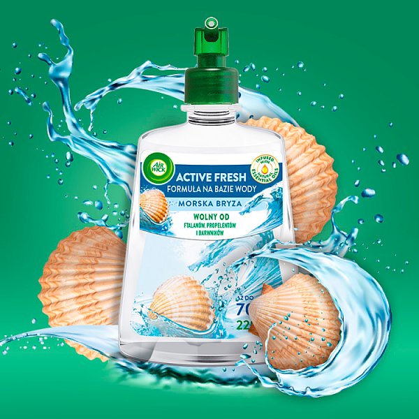 Air Wick Active Fresh Automatyczny odświeżacz powietrza wkład morska bryza 228 ml