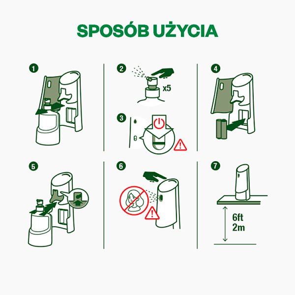 Air Wick Active Fresh Automatyczny odświeżacz powietrza wkład morska bryza 228 ml