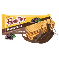 Familijne Klasyczne wafle kakaowe 180 g