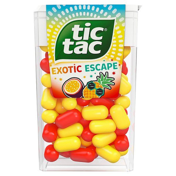 Tic Tac Drażetki o smaku ananasa i marakui 54 g