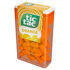 Tic Tac Drażetki o smaku pomarańczowym 54 g