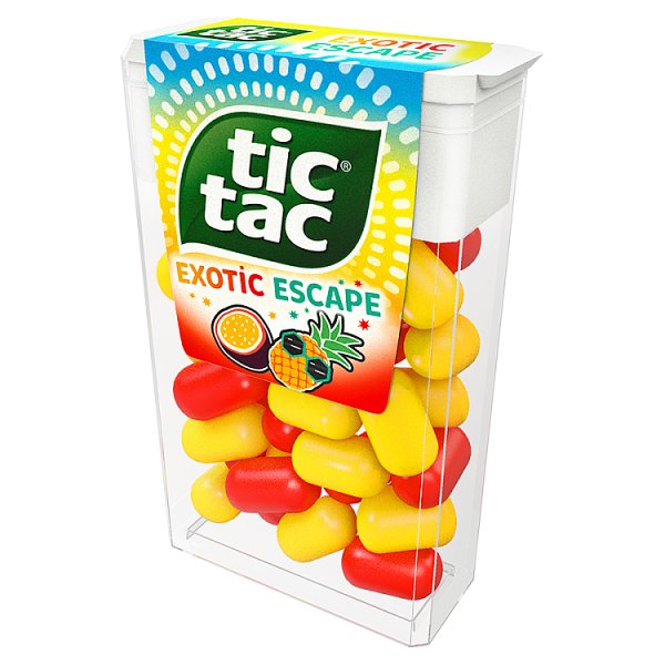 Tic Tac Drażetki o smaku ananasa i marakui 18 g