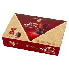 Solidarność Czekoladki złota wiśnia w likierze 306 g