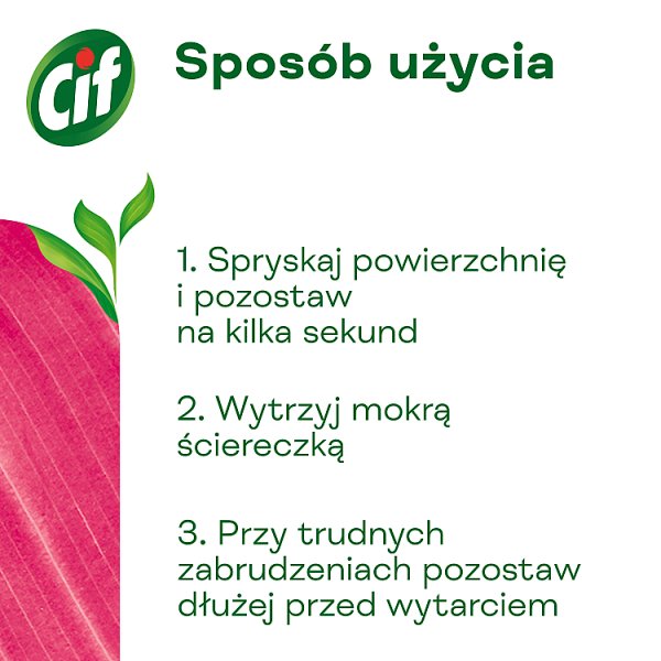 Cif Cleanboost Spray uniwersalny z wybielaczem 750 ml
