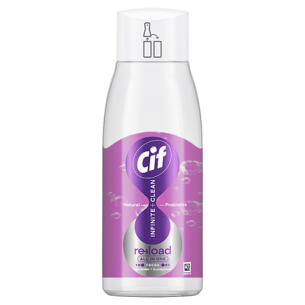 Cif Infinite Clean Lavender &amp; Eucalyptus Spray z naturalnymi probiotykami 590 ml