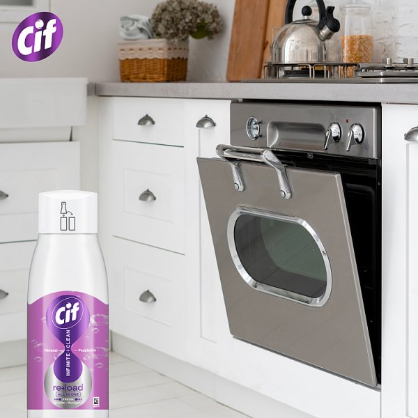 Cif Infinite Clean Lavender &amp; Eucalyptus Spray z naturalnymi probiotykami 590 ml