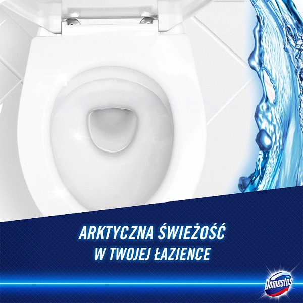 Domestos Power Foam Arctic Fresh Czyszcząca piana toaleta i łazienka 435 ml