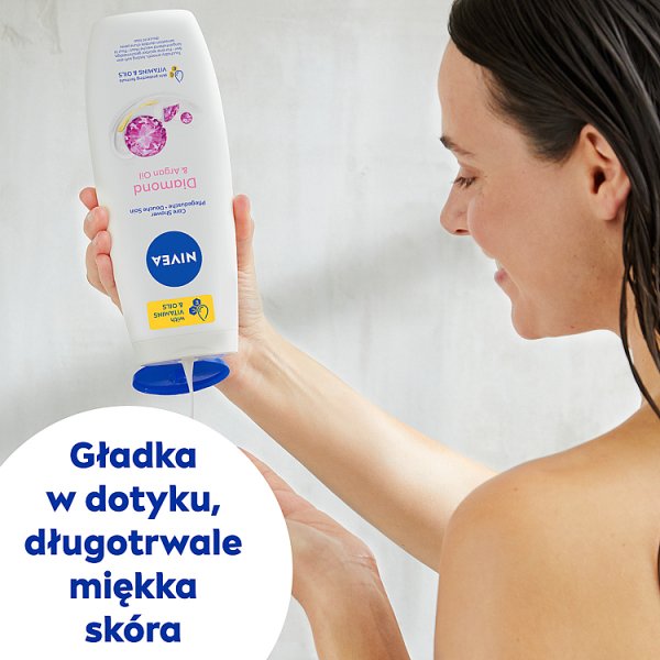 Nivea Diamond &amp; Argan Oil Żel Pod Prysznic 500 ml