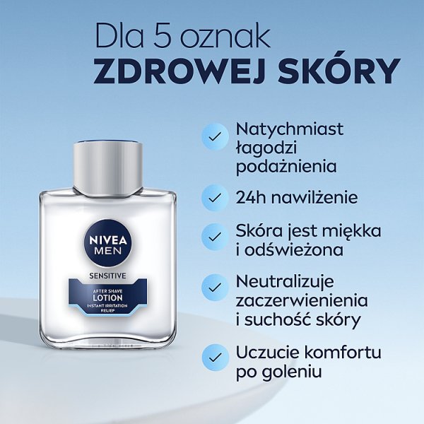 Nivea MEN Sensitive Łagodząca woda po goleniu 100 ml