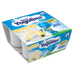 Nestlé Yogolino Deserek mleczny o smaku waniliowym po 6. miesiącu 400 g (4 x 100 g)