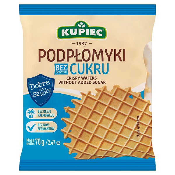 Kupiec Podpłomyki bez dodatku cukru 70 g