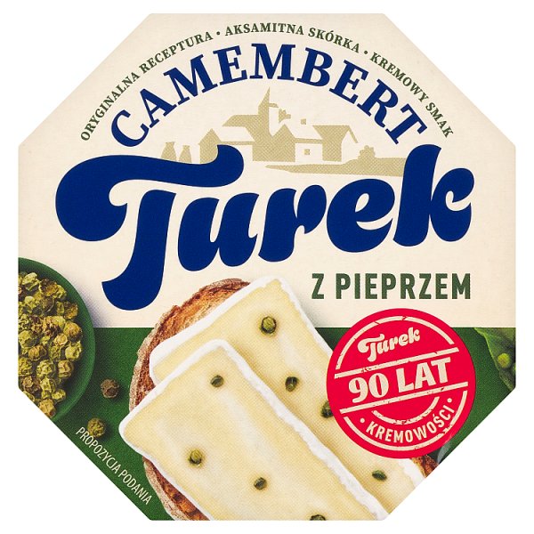 Turek Camembert z pieprzem 120 g