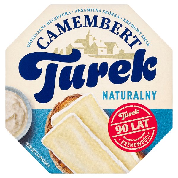 Turek Camembert naturalny 120 g