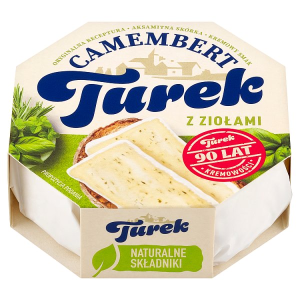 Turek Camembert z ziołami 120 g