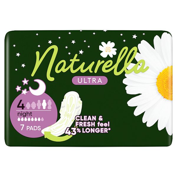 Naturella Ultra Night rozmiar 4 Podpaski ze skrzydełkami, × 7