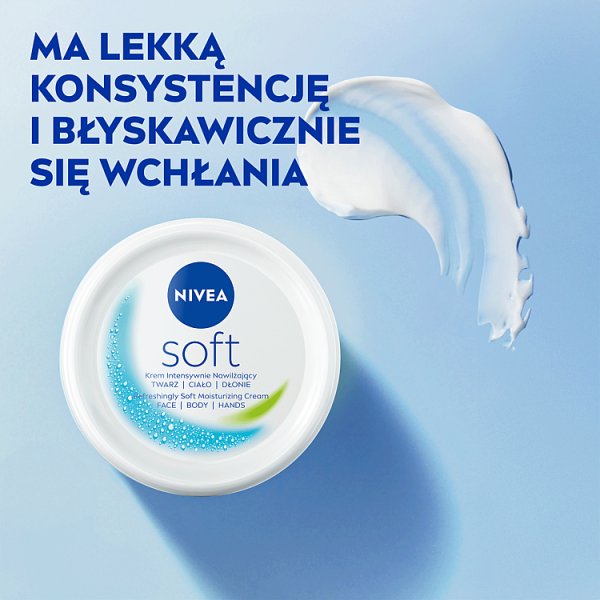 Nivea Soft Krem intensywnie nawilżający 300 ml