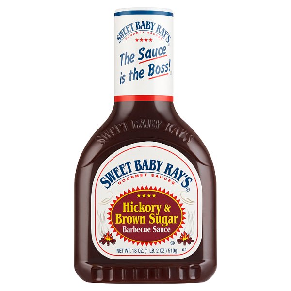 Sweet Baby Ray&#039;s Sos barbecue o smaku orzesznika z dodatkiem brązowego cukru 510 g