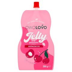 Owolovo Jelly Deser a'la galaretka o smaku wiśniowym 200 g