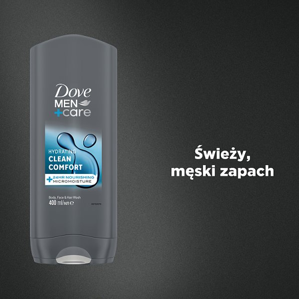 Dove Men+Care Clean Comfort Żel pod prysznic 400 ml