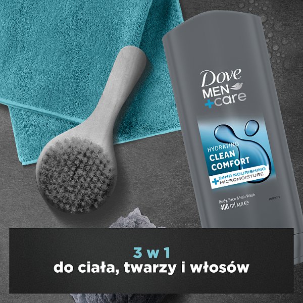Dove Men+Care Clean Comfort Żel pod prysznic 400 ml
