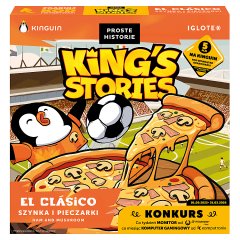 Proste Historie King's Stories El Clásico Pizza szynka i pieczarki 420 g