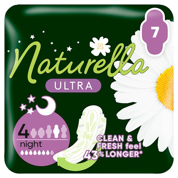 Naturella Ultra Night rozmiar 4 Podpaski ze skrzydełkami, × 7