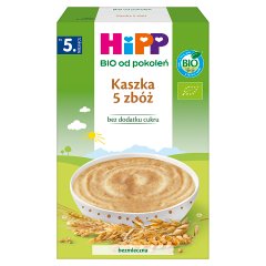 HiPP BIO Kaszka 5 zbóż po 5. miesiącu 200 g