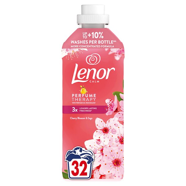 Lenor Płyn do płukania tkanin,  32 prań, Cherry Blossom &amp; Sage