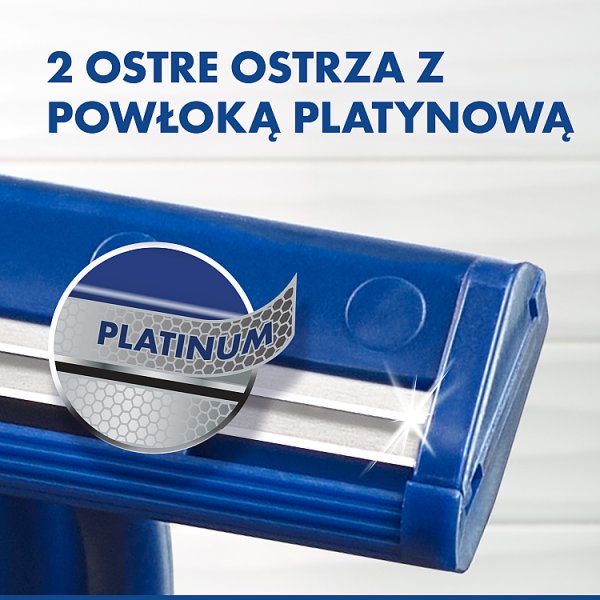 Gillette Blue II Plus Maszynki jednorazowe dla mężczyzn 5 sztuk