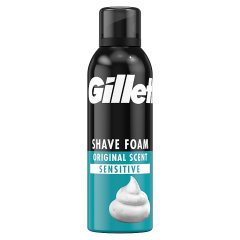 Gillette Classic Pianka do golenia do skóry wrażliwej, 200 ml